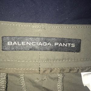 Olive Balenciaga Pants